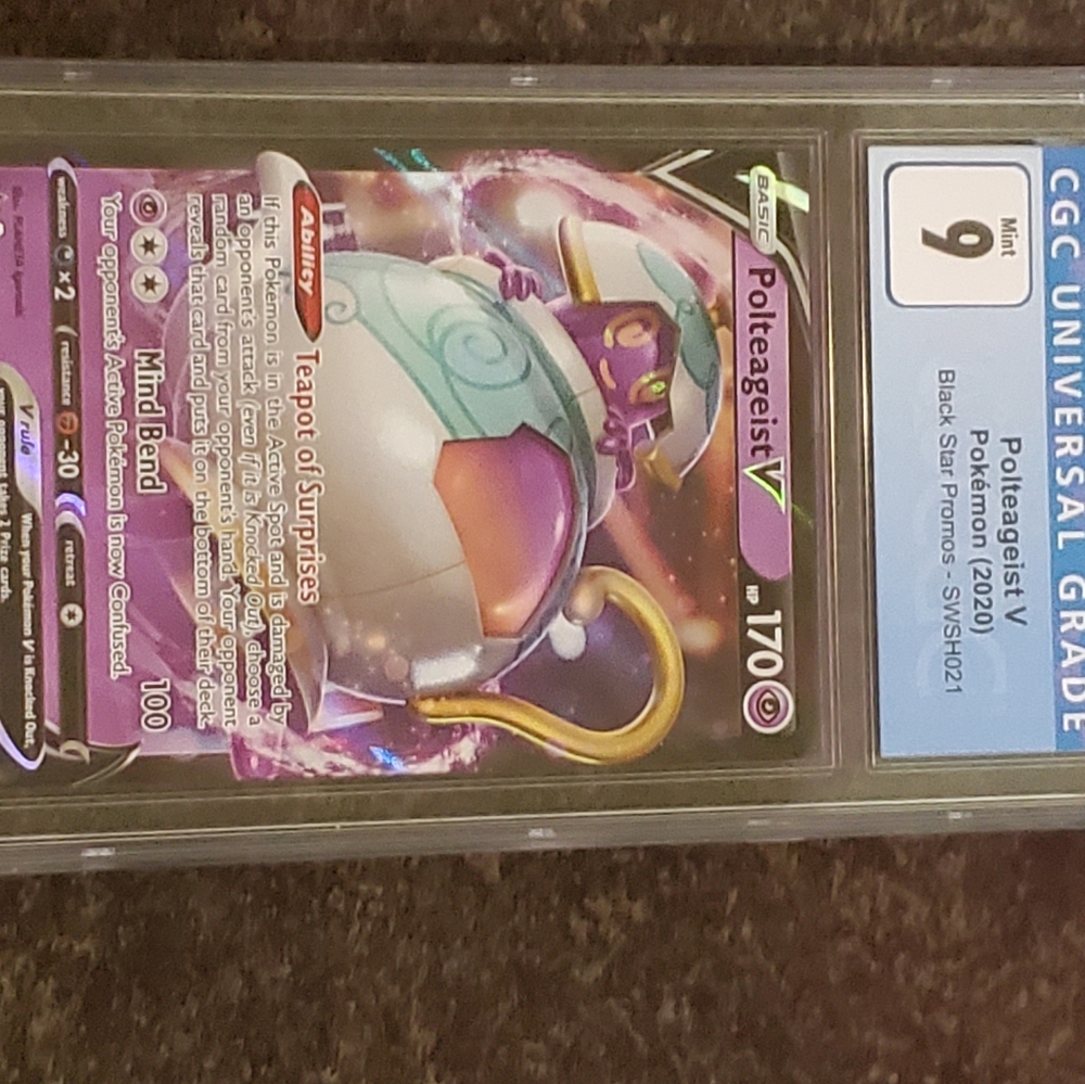 Pokemon Polteageist V CGC Mint 9
